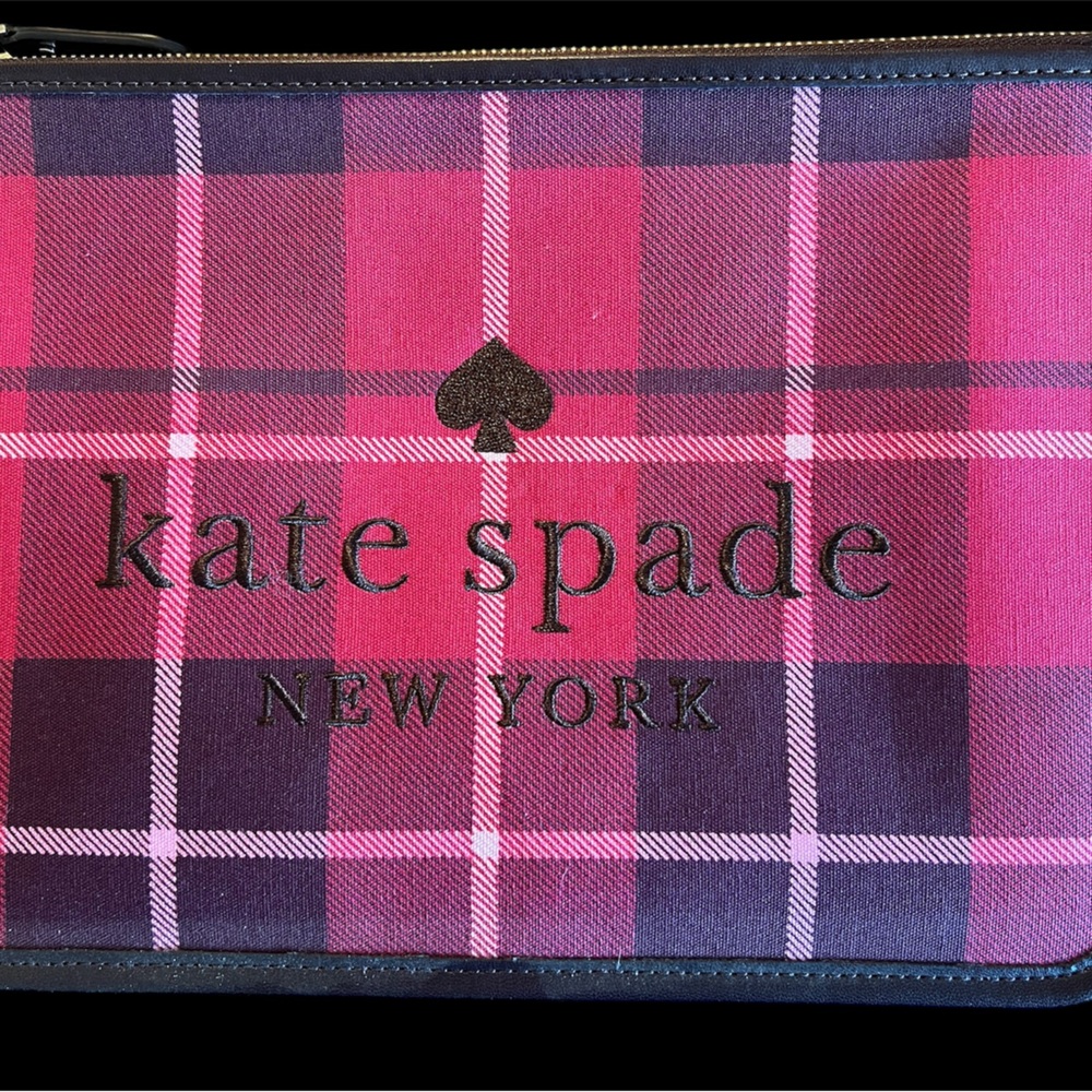 Kate Spade Zippered Envelope-EUC